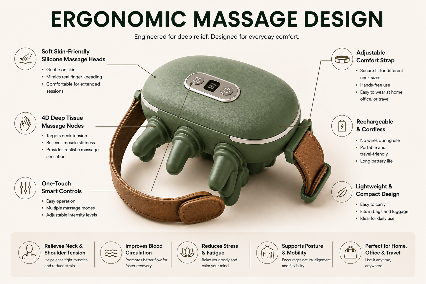 Bionic Neck Shoulder Massager